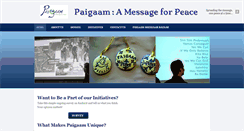 Desktop Screenshot of paigaampeace.org